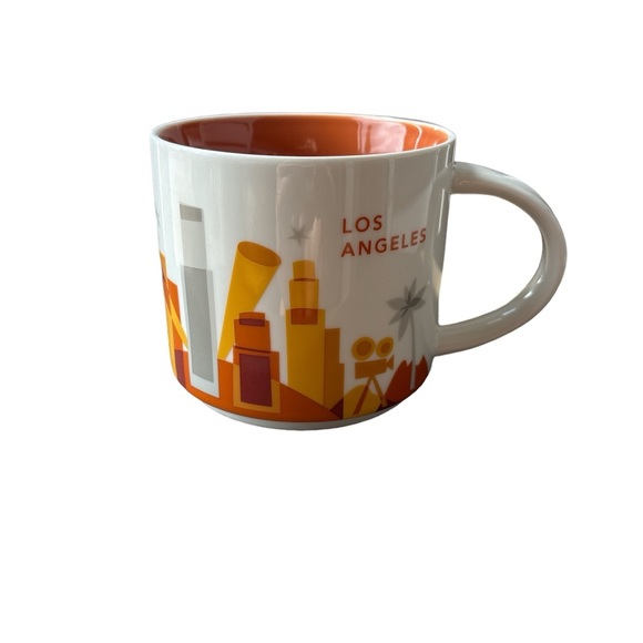 Starbucks Coffee Mug LOS ANGELES You Are Here Collection 2017 Ceramic 14 oz - Picture 1 of 4